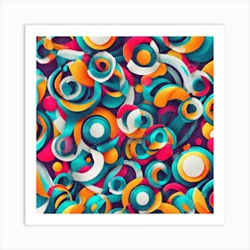 Abstract Background 7 Art Print