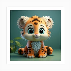 Tiger Cub 20 Art Print