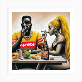 Supreme 3 Art Print