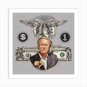 King Of Money Art Print