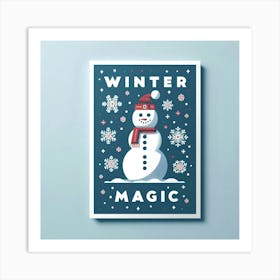 Winter Magic Art Print