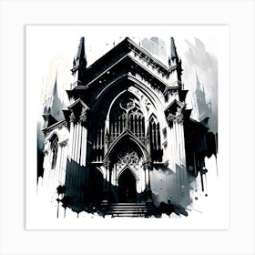 Gothic Cathedral 4 Art Print