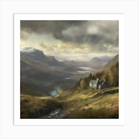 Highland View Art Print 2 Art Print