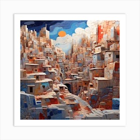 City In The Sky Art Print