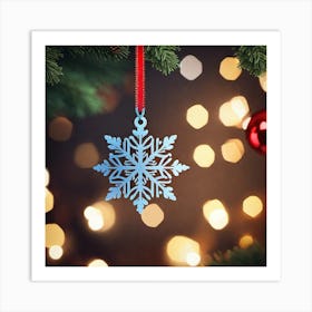 Snowflake Art Print