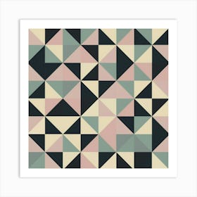 Geometric Pattern 1 Art Print