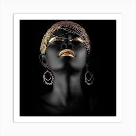 BB Borsa Woman Africa Art Art Print