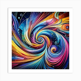 Abstract Painting 26 Art Print