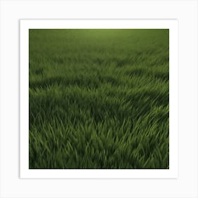 Grass Field 8 Art Print