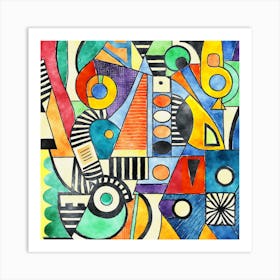 Abstract Painting 2 Art Print