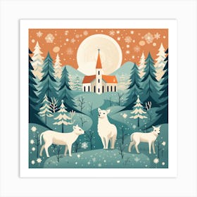 Christmas Card 15 Art Print