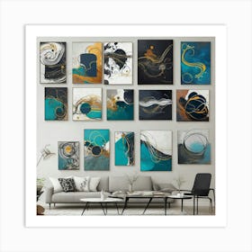 Abstract Painting 6 Art Print