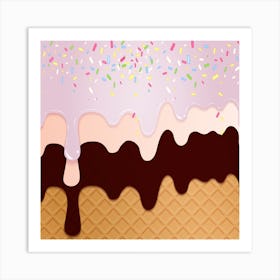 Ice Cream Sundae 11 Art Print