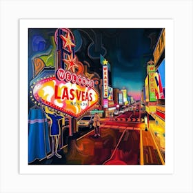 Las Vegas Art Print