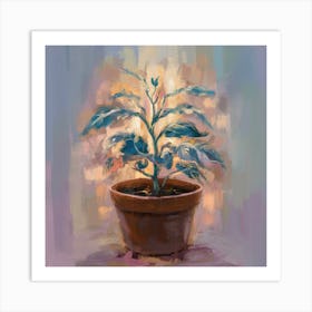 Potted Plant 1 Art Print