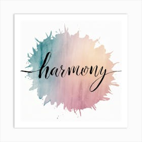 Harmony 2 Art Print