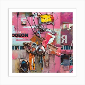 Abstract Odeon Art Print