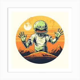 Alien 4 Art Print