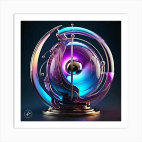 Sphere Of Light Art Print