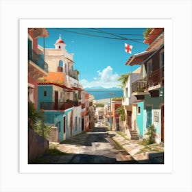 Street Scene 2 Art Print