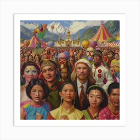 'The People' Art Print