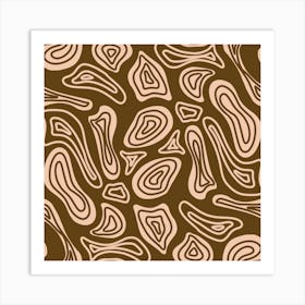 Abstract Tribal Pattern Art Print