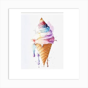 Ice cream print 6 Art Print