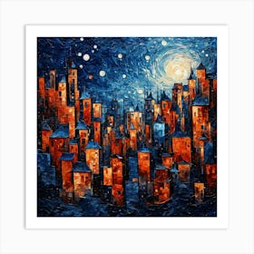 Night City Art Print