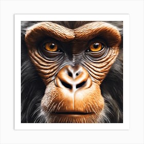 Chimpanzee 7 Art Print