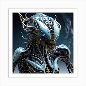 Alien Creature Art Print