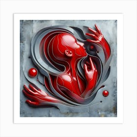 'Red' Art Print