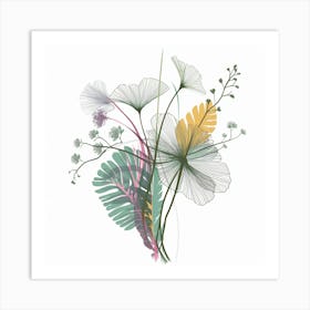 Floral Arrangement Art Print