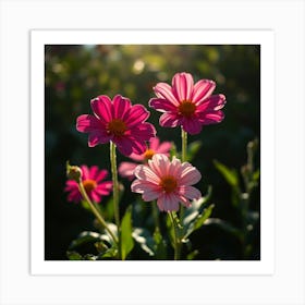 Cosmos Flower Art Print