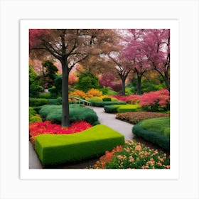 Garden In Bloom Art Print