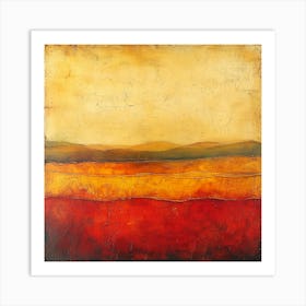 Abstract Landscape 1 Art Print