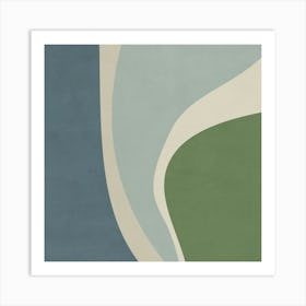 Minimalist Waves - Cl01 Art Print