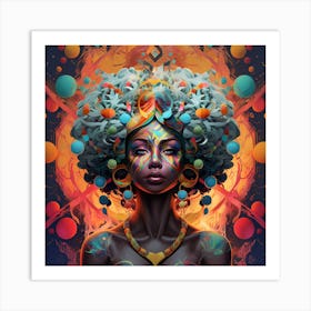 Afro-Futurism Art Print