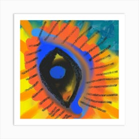 Eye Of The Sun Art Print