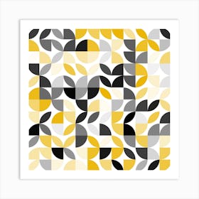 Abstract Geometric Pattern 19 Art Print