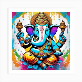 Ganesha 10 Art Print