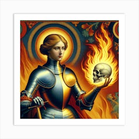 Joan of Arc III Art Print