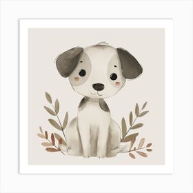 Cute Puppy Art Print