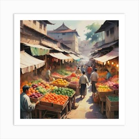 Chinese Art 430 Art Print