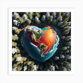 Love Earth 3 Art Print