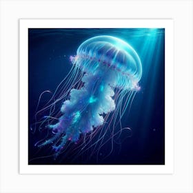 Jellyfish 8 Art Print