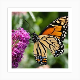 Monarch Butterfly 1 Art Print