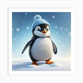 Penguin 1 Art Print