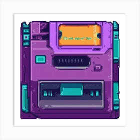 Pixel Art 26 Art Print