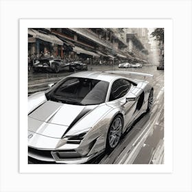 Lamborghini Aventador 14 Art Print