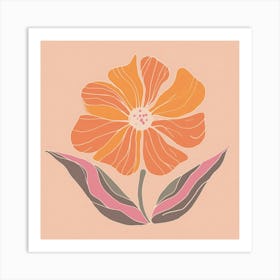 Flower Painting 1 Art Print